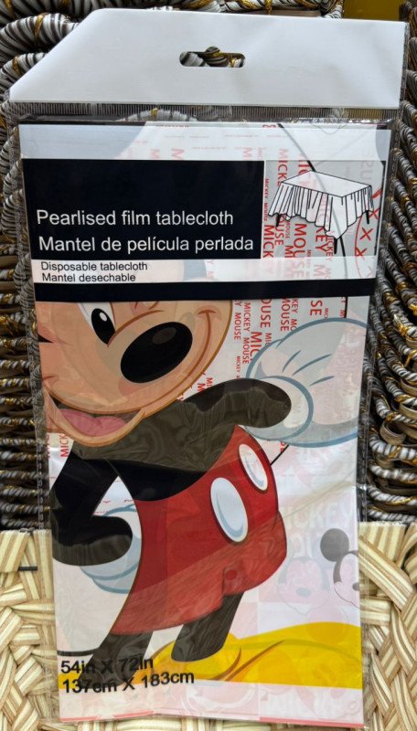 Pearlised Film Table Cloth 137cmx183cm (10pcs) HE-9968